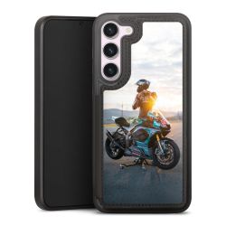 Snap Wallet Case schwarz