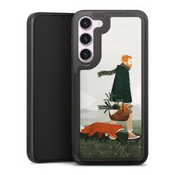 Snap Wallet Case schwarz