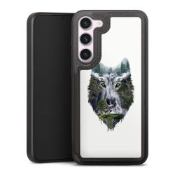 Snap Wallet Case schwarz