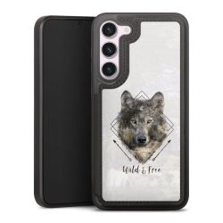 Snap Wallet Case schwarz