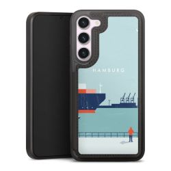 Snap Wallet Case schwarz