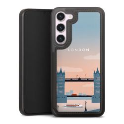 Snap Wallet Case schwarz