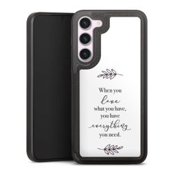 Snap Wallet Case schwarz