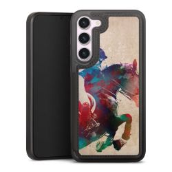 Snap Wallet Case schwarz