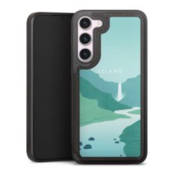 Snap Wallet Case schwarz