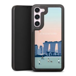 Snap Wallet Case schwarz