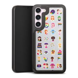 Snap Wallet Case schwarz