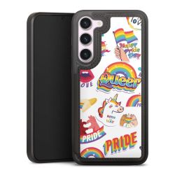 Snap Wallet Case schwarz