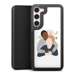 Snap Wallet Case schwarz