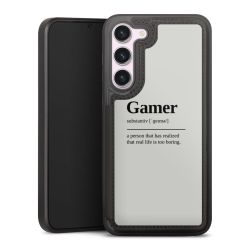 Snap Wallet Case schwarz