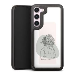 Snap Wallet Case schwarz