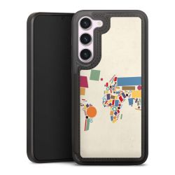 Snap Wallet Case schwarz