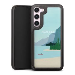 Snap Wallet Case schwarz