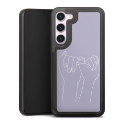 Snap Wallet Case schwarz