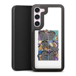 Snap Wallet Case schwarz