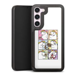 Snap Wallet Case schwarz