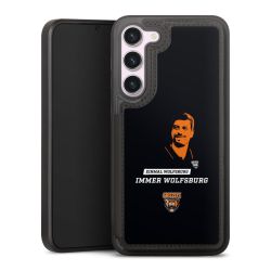 Snap Wallet Case schwarz