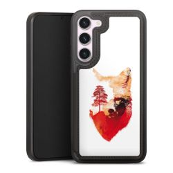 Snap Wallet Case schwarz