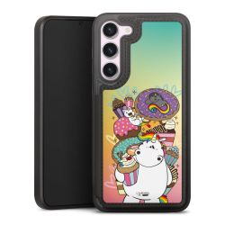 Snap Wallet Case schwarz