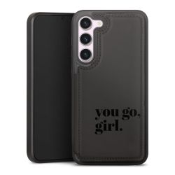 Snap Wallet Case schwarz