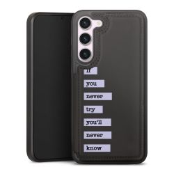 Snap Wallet Case schwarz