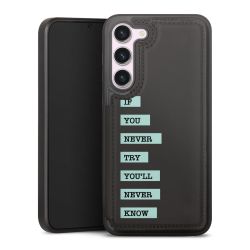 Snap Wallet Case schwarz