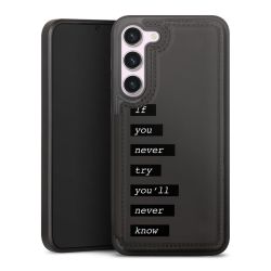 Snap Wallet Case schwarz