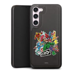 Snap Wallet Case schwarz