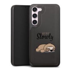 Snap Wallet Case schwarz