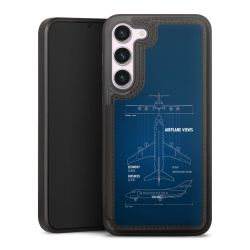 Snap Wallet Case schwarz