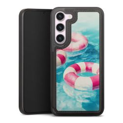 Snap Wallet Case schwarz