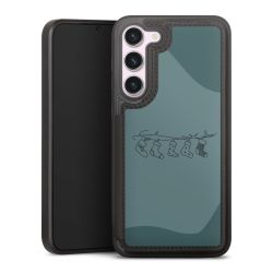 Snap Wallet Case schwarz