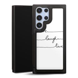 Snap Wallet Case schwarz