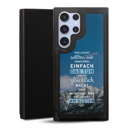 Snap Wallet Case schwarz