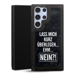 Snap Wallet Case schwarz