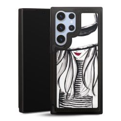 Snap Wallet Case schwarz