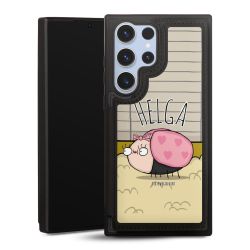 Snap Wallet Case schwarz