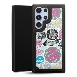 Snap Wallet Case schwarz