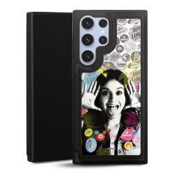 Snap Wallet Case schwarz