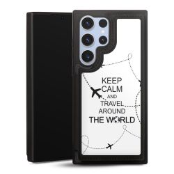 Snap Wallet Case schwarz