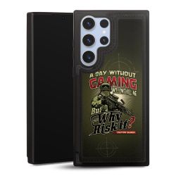 Snap Wallet Case schwarz