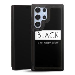 Snap Wallet Case schwarz