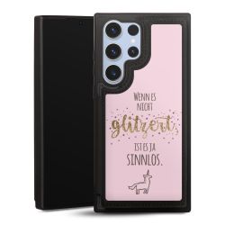 Snap Wallet Case schwarz