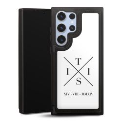 Snap Wallet Case schwarz