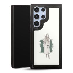 Snap Wallet Case schwarz