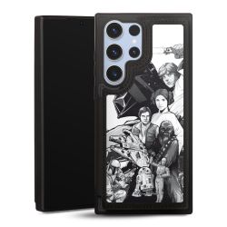 Snap Wallet Case schwarz