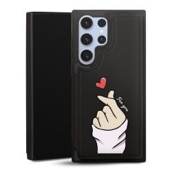 Snap Wallet Case schwarz