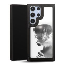 Snap Wallet Case schwarz