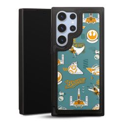 Snap Wallet Case schwarz