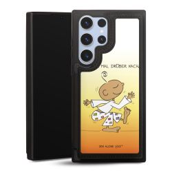 Snap Wallet Case schwarz